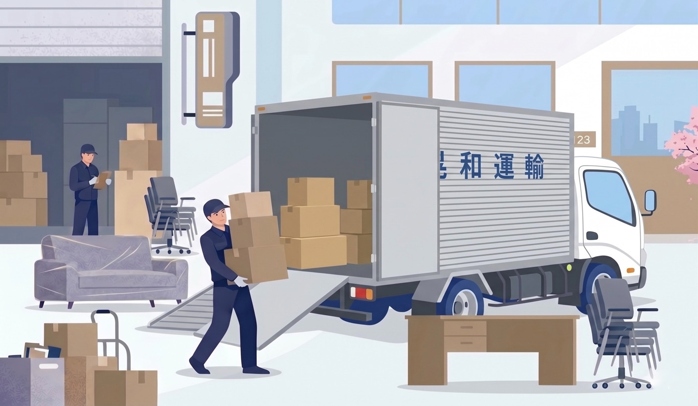 引越し・什器搬入